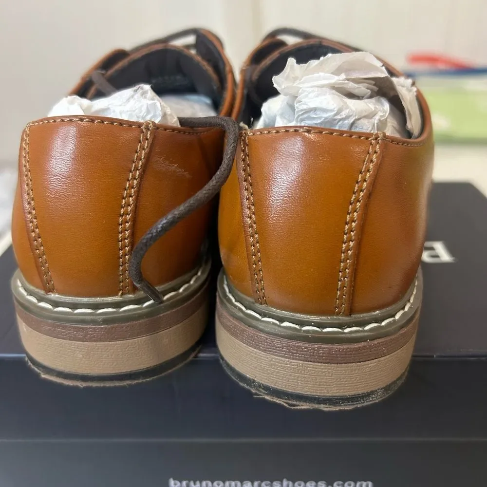 Classic Brown Kids' Dress Shoes
